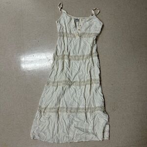 Johnny Was Linen Dress white Graduation Dress